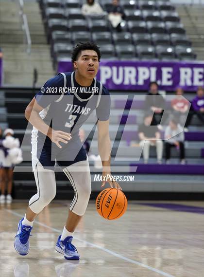 Thumbnail 1 in Lee Summit West vs. Fayetteville (Hoopin on the Hill) photogallery.