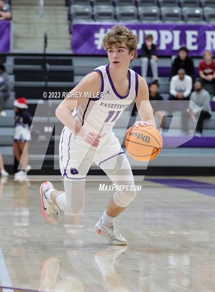 Thumbnail 1 in Lee Summit West vs. Fayetteville (Hoopin on the Hill) photogallery.