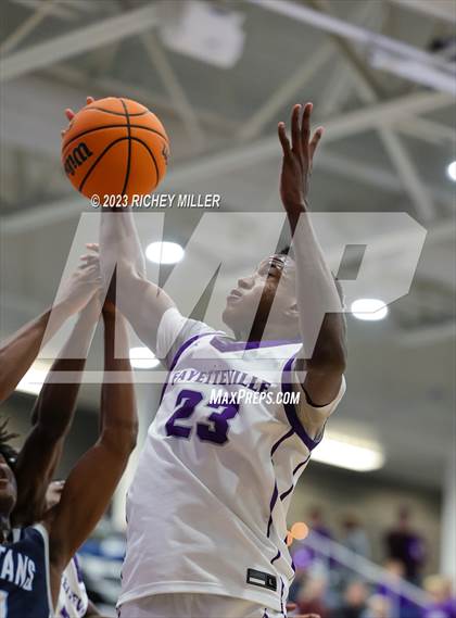 Thumbnail 2 in Lee Summit West vs. Fayetteville (Hoopin on the Hill) photogallery.