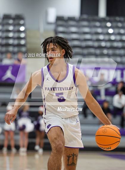Thumbnail 2 in Lee Summit West vs. Fayetteville (Hoopin on the Hill) photogallery.