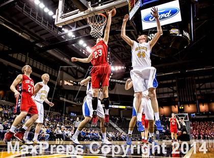Thumbnail 2 in St. Henry vs Newport Central Catholic (KHSAA Ninth Region Tournament) photogallery.