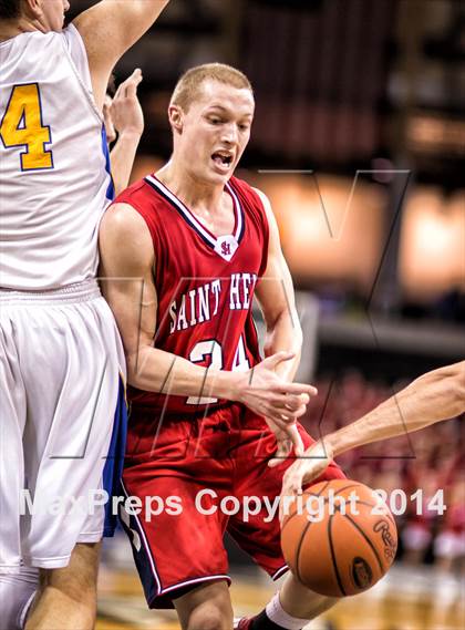 Thumbnail 1 in St. Henry vs Newport Central Catholic (KHSAA Ninth Region Tournament) photogallery.