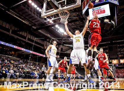 Thumbnail 2 in St. Henry vs Newport Central Catholic (KHSAA Ninth Region Tournament) photogallery.