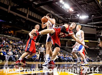 Thumbnail 3 in St. Henry vs Newport Central Catholic (KHSAA Ninth Region Tournament) photogallery.