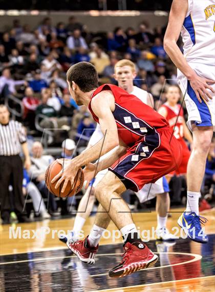 Thumbnail 3 in St. Henry vs Newport Central Catholic (KHSAA Ninth Region Tournament) photogallery.