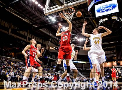 Thumbnail 3 in St. Henry vs Newport Central Catholic (KHSAA Ninth Region Tournament) photogallery.