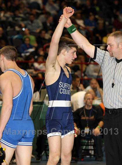 Thumbnail 1 in NYSPHSAA D1 Boys Wrestling Championships (Prelims/Quarterfinals) photogallery.