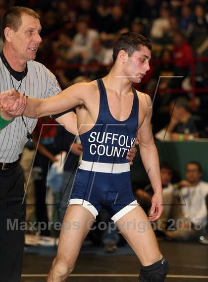 Thumbnail 2 in NYSPHSAA D1 Boys Wrestling Championships (Prelims/Quarterfinals) photogallery.