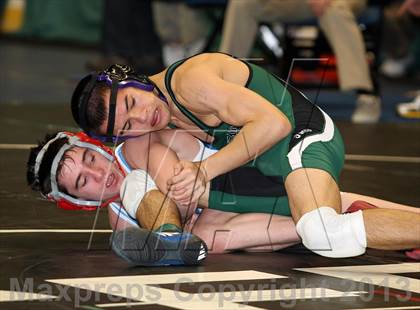 Thumbnail 2 in NYSPHSAA D1 Boys Wrestling Championships (Prelims/Quarterfinals) photogallery.