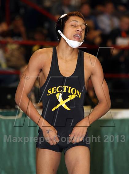 Thumbnail 2 in NYSPHSAA D1 Boys Wrestling Championships (Prelims/Quarterfinals) photogallery.
