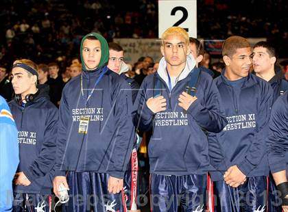 Thumbnail 1 in NYSPHSAA D1 Boys Wrestling Championships (Prelims/Quarterfinals) photogallery.