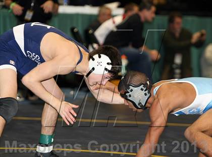 Thumbnail 3 in NYSPHSAA D1 Boys Wrestling Championships (Prelims/Quarterfinals) photogallery.