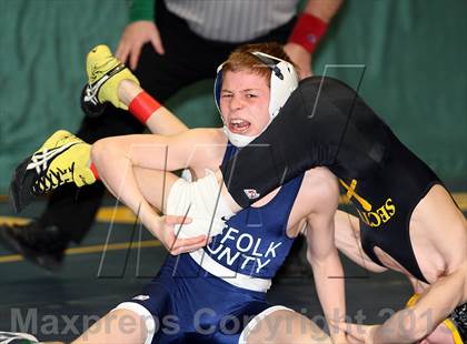 Thumbnail 3 in NYSPHSAA D1 Boys Wrestling Championships (Prelims/Quarterfinals) photogallery.