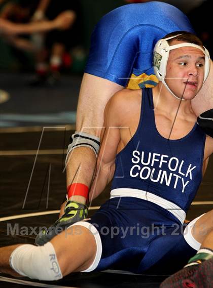 Thumbnail 3 in NYSPHSAA D1 Boys Wrestling Championships (Prelims/Quarterfinals) photogallery.
