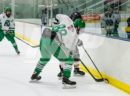Thumbnail 1 in New Trier (Green) vs Benet Academy photogallery.