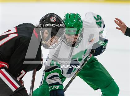 Thumbnail 1 in New Trier (Green) vs Benet Academy photogallery.