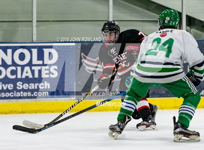 Thumbnail 1 in New Trier (Green) vs Benet Academy photogallery.
