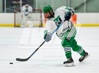 Thumbnail 1 in New Trier (Green) vs Benet Academy photogallery.