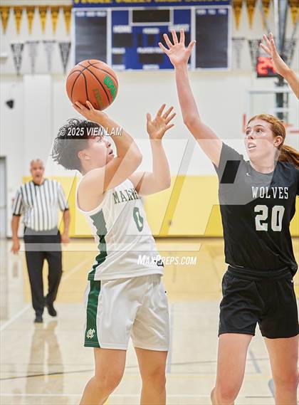 Thumbnail 1 in San Ramon Valley vs. Moreau Catholic (Pinole Valley Tip-Off Classic) photogallery.