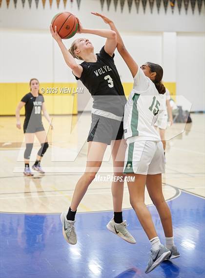 Thumbnail 2 in San Ramon Valley vs. Moreau Catholic (Pinole Valley Tip-Off Classic) photogallery.