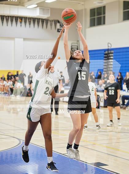 Thumbnail 1 in San Ramon Valley vs. Moreau Catholic (Pinole Valley Tip-Off Classic) photogallery.