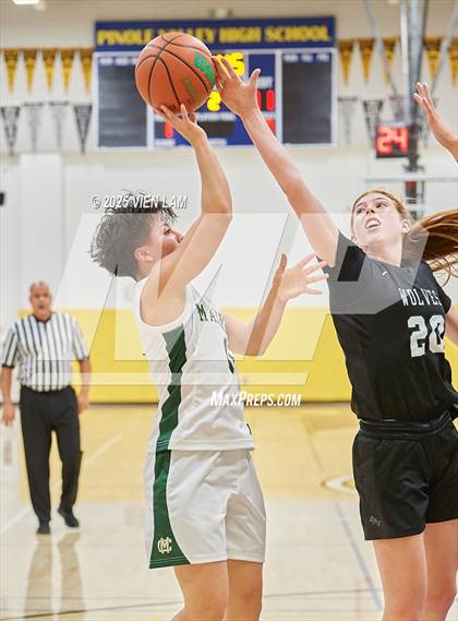 Thumbnail 2 in San Ramon Valley vs. Moreau Catholic (Pinole Valley Tip-Off Classic) photogallery.