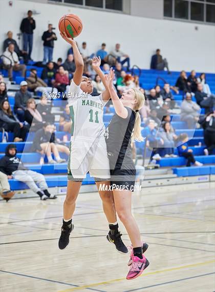 Thumbnail 2 in San Ramon Valley vs. Moreau Catholic (Pinole Valley Tip-Off Classic) photogallery.
