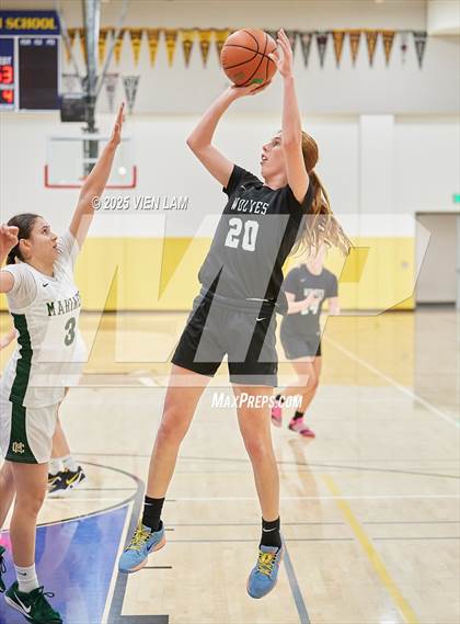 Thumbnail 3 in San Ramon Valley vs. Moreau Catholic (Pinole Valley Tip-Off Classic) photogallery.