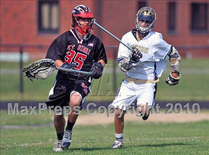 Thumbnail 1 in Mount Sinai vs. Bayport-Blue Point (Section 11 Class C Semifinal) photogallery.