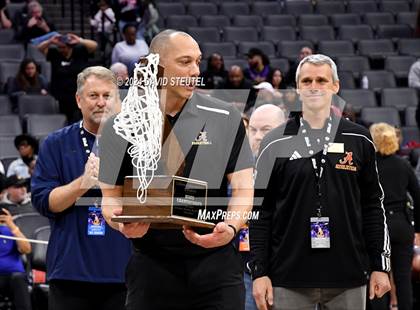 Thumbnail 2 in Bishop Alemany vs. Santa Cruz (CIF State D3 Final) photogallery.