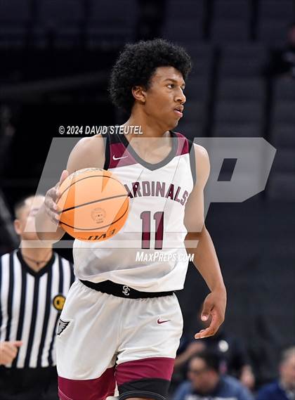 Thumbnail 2 in Bishop Alemany vs. Santa Cruz (CIF State D3 Final) photogallery.