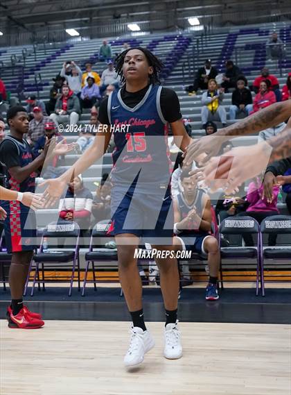 Thumbnail 2 in Indianapolis Crispus Attucks vs. East Chicago Central (Sneakers for Santa Shootout) photogallery.