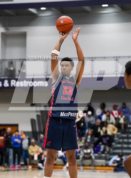 Thumbnail 3 in Indianapolis Crispus Attucks vs. East Chicago Central (Sneakers for Santa Shootout) photogallery.