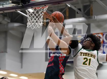 Thumbnail 1 in Indianapolis Crispus Attucks vs. East Chicago Central (Sneakers for Santa Shootout) photogallery.