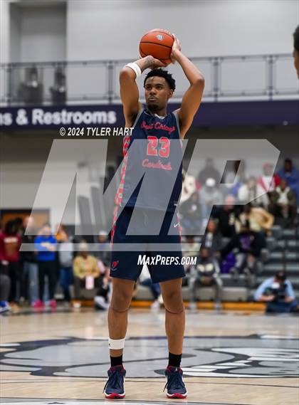 Thumbnail 2 in Indianapolis Crispus Attucks vs. East Chicago Central (Sneakers for Santa Shootout) photogallery.