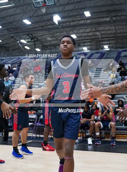 Thumbnail 1 in Indianapolis Crispus Attucks vs. East Chicago Central (Sneakers for Santa Shootout) photogallery.