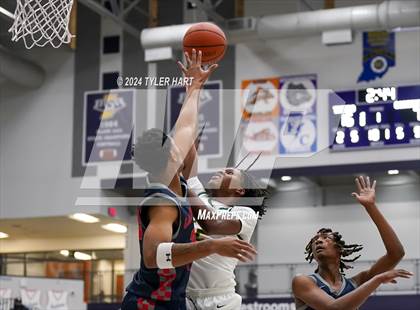 Thumbnail 2 in Indianapolis Crispus Attucks vs. East Chicago Central (Sneakers for Santa Shootout) photogallery.