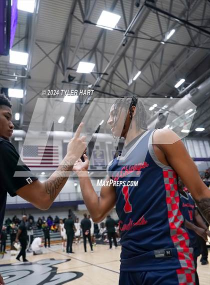 Thumbnail 1 in Indianapolis Crispus Attucks vs. East Chicago Central (Sneakers for Santa Shootout) photogallery.