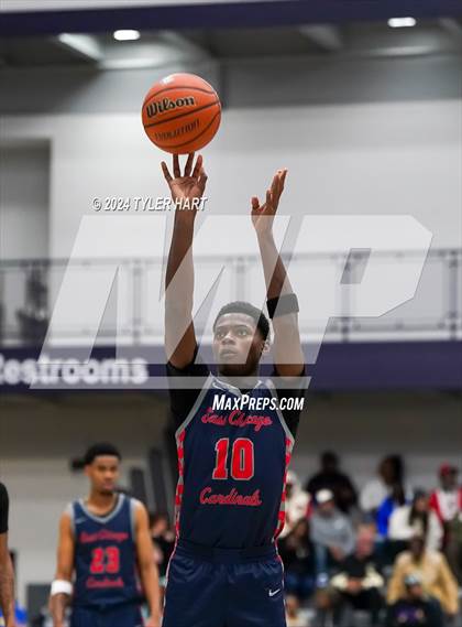 Thumbnail 2 in Indianapolis Crispus Attucks vs. East Chicago Central (Sneakers for Santa Shootout) photogallery.