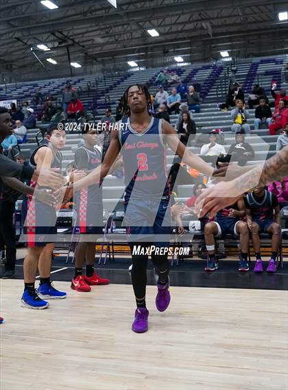 Thumbnail 2 in Indianapolis Crispus Attucks vs. East Chicago Central (Sneakers for Santa Shootout) photogallery.