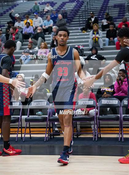 Thumbnail 3 in Indianapolis Crispus Attucks vs. East Chicago Central (Sneakers for Santa Shootout) photogallery.