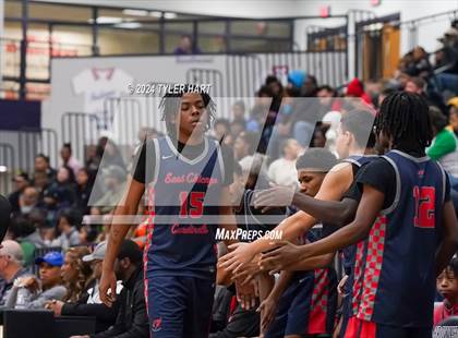 Thumbnail 2 in Indianapolis Crispus Attucks vs. East Chicago Central (Sneakers for Santa Shootout) photogallery.