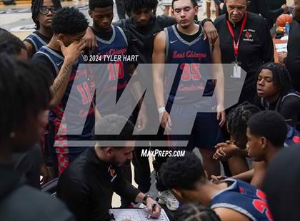 Thumbnail 1 in Indianapolis Crispus Attucks vs. East Chicago Central (Sneakers for Santa Shootout) photogallery.