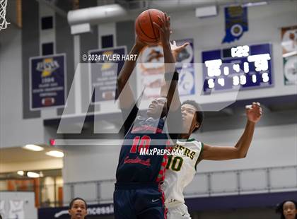 Thumbnail 2 in Indianapolis Crispus Attucks vs. East Chicago Central (Sneakers for Santa Shootout) photogallery.