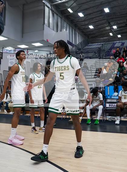 Thumbnail 1 in Indianapolis Crispus Attucks vs. East Chicago Central (Sneakers for Santa Shootout) photogallery.