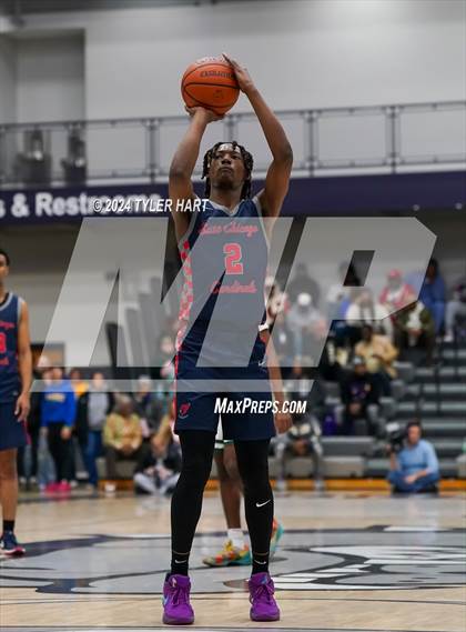 Thumbnail 2 in Indianapolis Crispus Attucks vs. East Chicago Central (Sneakers for Santa Shootout) photogallery.