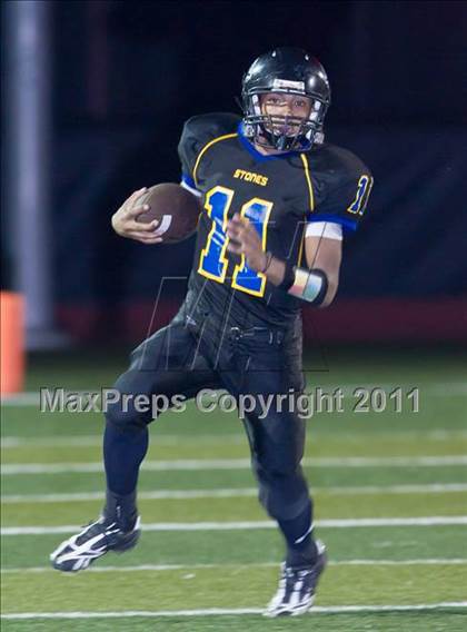 Thumbnail 2 in Christian Life Center vs. Living Stones Christian (Living Stones Kick Off Classic) photogallery.