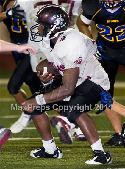 Thumbnail 3 in Christian Life Center vs. Living Stones Christian (Living Stones Kick Off Classic) photogallery.