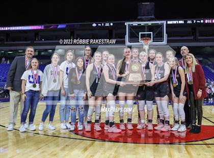 Thumbnail 3 in Lipan vs. Martins Mill (UIL 2A Basketball State Semifinal Medal Ceremony) photogallery.