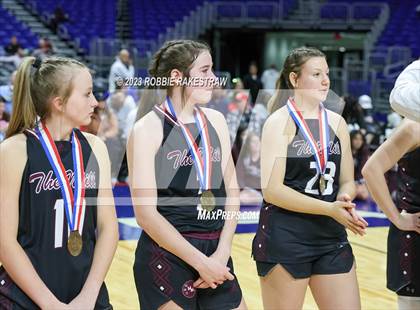 Thumbnail 3 in Lipan vs. Martins Mill (UIL 2A Basketball State Semifinal Medal Ceremony) photogallery.